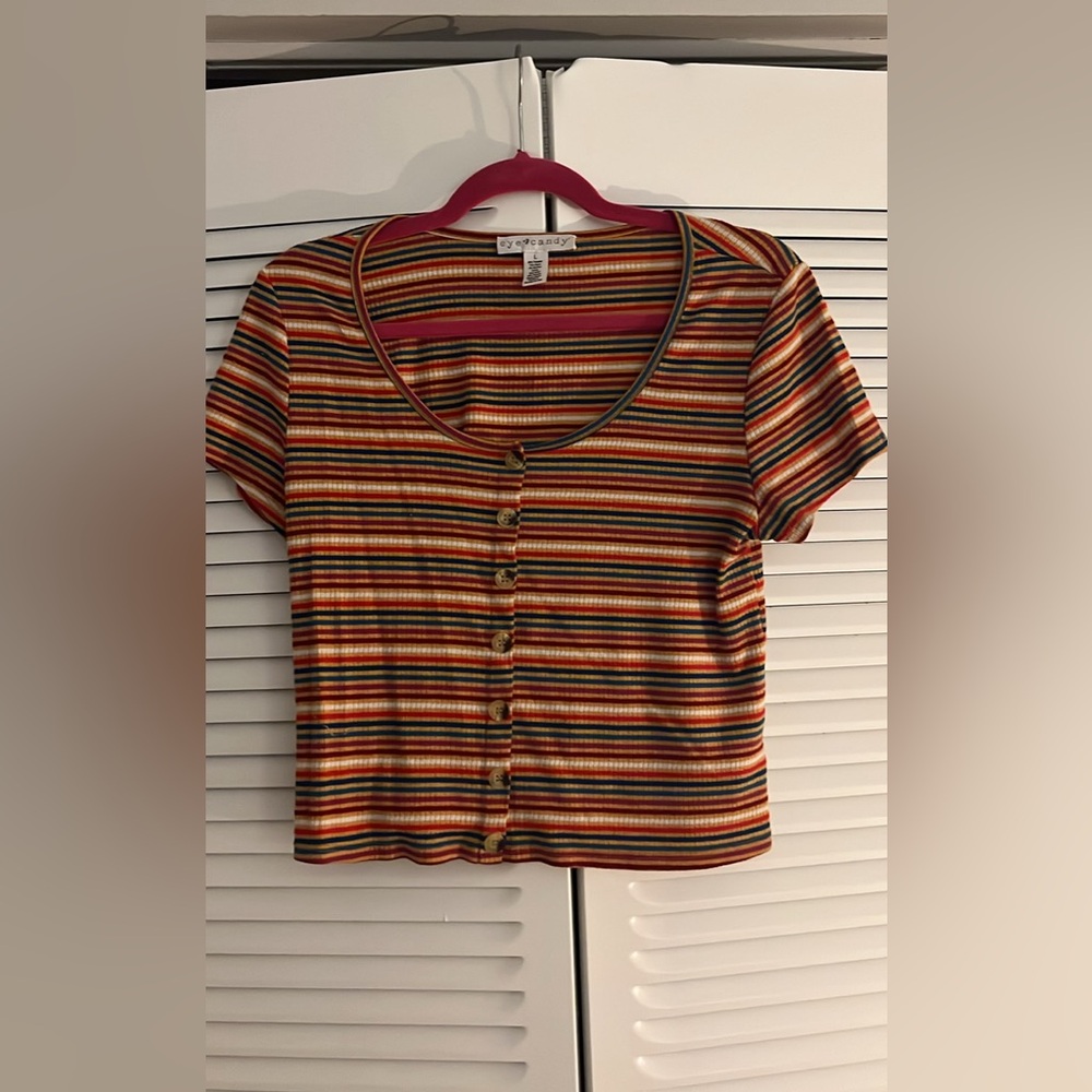 Ribbed crop top